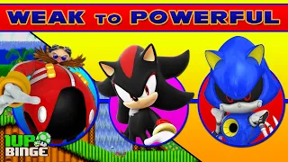 Sonic Villains: Weak to Powerful 💪