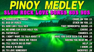 SLOW ROCK MEDLEY COLLECTION 💖 NONSTOP SLOW ROCK LOVE SONGS 80S 90S 💖 MGA LUMANG TUGTUGIN NOONG 90S