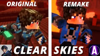 "CLEAR SKIES" FIGHT SCENE REMAKE - Minecraft Animation | Animations Insider