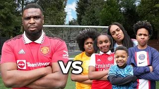 I Challenged My ENTIRE Family To A Football Tournement!