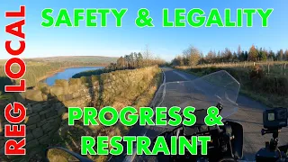 How to Pass an Advanced Bike Test - Safety & Legality, Restraint & Progress