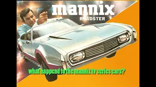 WHAT HAPPENED TO JOE "MANNIX" TV SERIES CARS? TORNADO, CUDA AND DODGE DART GTS