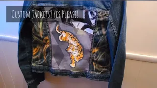 Denim Jacket Upcycling - Wearable Art Inspiration!