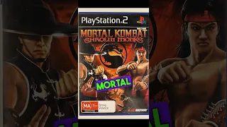 Mortal Kombat Shaolin Monks: O Melhor Jogo do Universo Mortal Kombat! #shorts