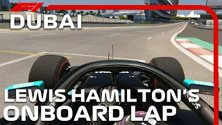 F1 Dubai Autodrome Circuit | Lewis Hamilton Onboard