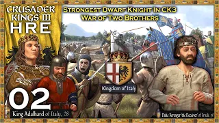 [2] Crusader Kings III Roleplay (Holy Roman Empire) - King Adalhard's Frankish Kingdom's Civil War!