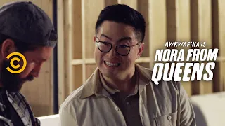 Edmund’s First Day on Set - Awkwafina is Nora from Queens