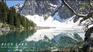 Blue Lake Trail, North Cascades National Park. Washington State.