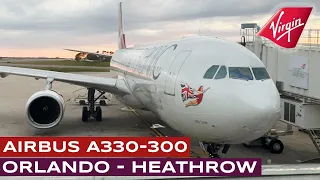 FLIGHT REVIEW: VIRGIN ATLANTIC A330-300 | MCO - LHR | JSM Aviation