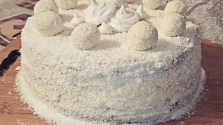 RAFAELLO CAKE VIDEO RESIPE