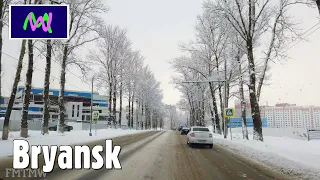 Winter Driving in Russia 4K 2020: Bryansk - Scenic Drive - Follow Me