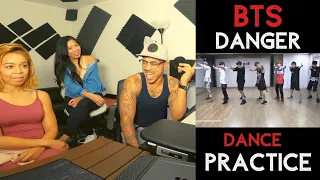 BTS (방탄소년단) 'Danger' dance practice - KITO ABASHI REACTION