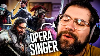 Opera Singer Reacts to Divinity Original Sin 2 OST || Rivellon