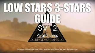 Arknights Children of Ursus SV-2 Low Star Operators 3 Stars Guide