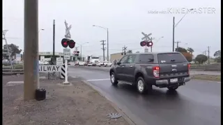 Seperation Street Level Crossing, North Geelong, Victoria