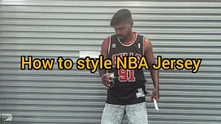 How to style NBA Jersey| 3 Ways to Style Jersey|