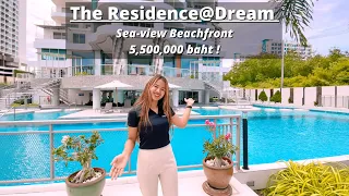 Beachfront condo in Pattaya, 106 Sqm, quick sale !! [ CC Sub ]