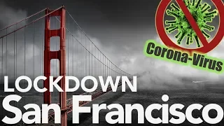 San Francisco LOCKDOWN 😷  Covid-19 - USA 🇺🇸 - by drone [4K]
