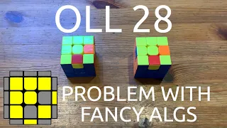 Alternate OLL 28 + THE PROBLEM WITH FANCY ALGORITHMS!?