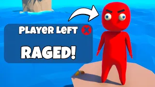 I Made a RANDOM Player RAGE QUIT in Topple Tactics!