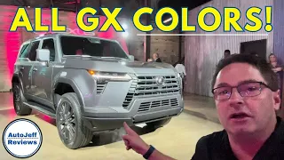 All Colors - 2024 Lexus GX - Exterior & Interior Color Choices!