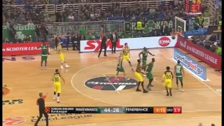 Euroleague player analysis-Bogdanovic game 1 @Panathinaikos-2017