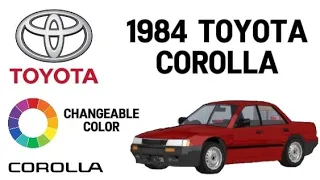 1984 Toyota Corolla Commercial + Livery | FR Legends