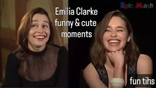 Emilia Clarke's funny, cute and hilarious moments part 1