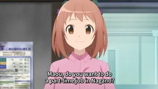 Chiho-chan asks Maou to work in a field | Hataraku Maou-sama!! Season 2 Episode 8 English Subbed