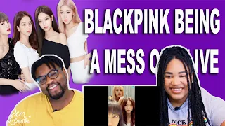 Blackpink Being A Mess On Vlive| REACTION