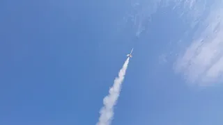 Высокий полет ракеты Гермес-3