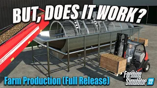 FARM PRODUCTION PACK | FS22 NEW DLC (Review) Farming Simulator 22 | PS5 | 30th Apr 24.