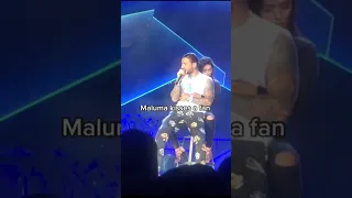 Maluma kisses a fan on live convert 😳🫣 Papi juancho (Maluma baby❤️)