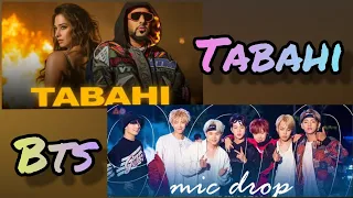 Bts tabahi song | bts bollywood edit | bts new fmv | badshah new song