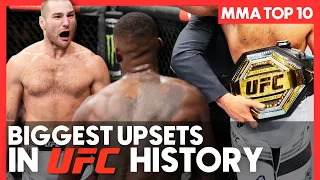 The Biggest UFC Upsets of ALL TIME! | MMA Top 10