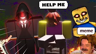 ROBLOX Weird Strict Dad CHAPTER 3  FUNNY MOMENTS / DUMB EDITS ( MEMES )