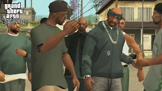 Seville Blvd Families vs Beta Ballas Los Sepulcros Gang Mission in GTA San Andreas (BETA Gangs)