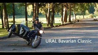 Ural 750 slow speed maneuver while flying the Sidecar sometimes called flying the chair