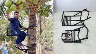 DIY Coconut Tree Climbing Machine