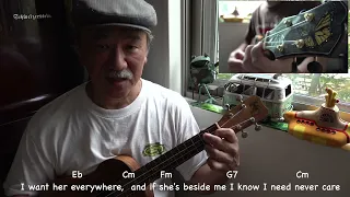 Here, There and Everywhere (the Beatles) ukulele cover