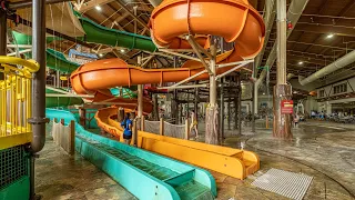 Cool Kids Slides - Fort Mackenzie Water Playground | Great Wolf Lodge Concord