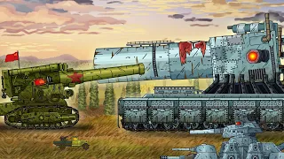 Gustav's Mortar Shot - Cartoons about tanks