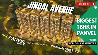 JINDAL AVENUE PANVEL || 1BHK IN PANVEL || BEST PROJECT OF PANVEL #realestate #1bhk #panvel #flats