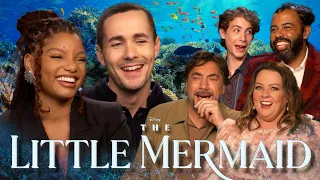 The Little Mermaid Cast Try To Name Every Disney Princess In 30 Second