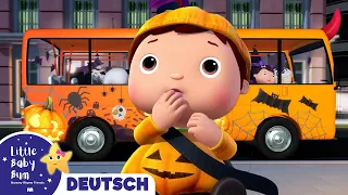 Die Räder vom Bus - Teil 19 (Halloween) - Little Baby Bum | Moonbug Kids Deutsch
