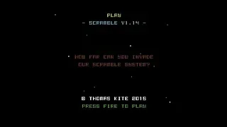 Scramble V1.14 Review for the Commodore 64 by John Gage