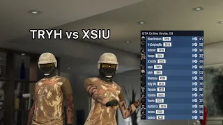 TRYH vs XSIU (crew war) The leader is weird