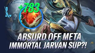 SECRET OFF META PICK! JARVAN IS A GOOD SUPPORT?! INSANE ARMORPEN! | RiftGuides | WildRift