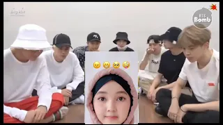 || BTS reaction to tik tok hijab cantik imuttt terbaru 2021 ||