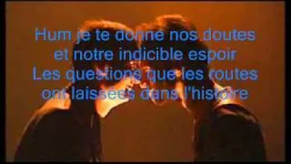 Je te donne version karaoke sing with Jean-Jacques Goldman